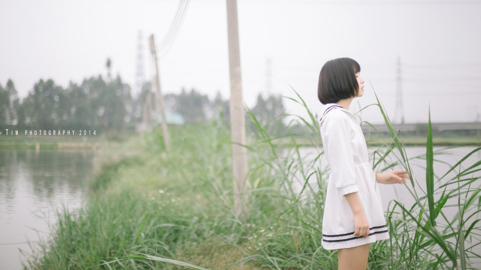 学生妹夏日清纯写真  第1张