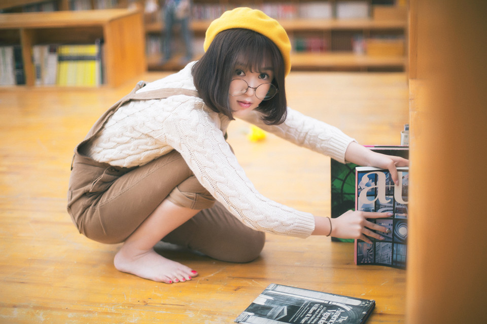 背带裤女子的书馆开学季的到来  第16张