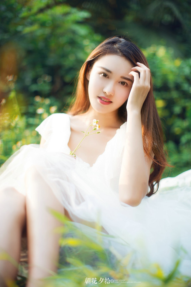 花间女子清纯甜美风  第9张