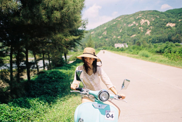 清凉夏日的长发MM  第5张