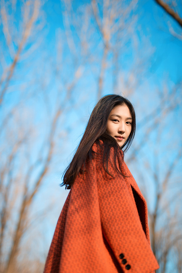甜美女子冬日清纯写真  第8张