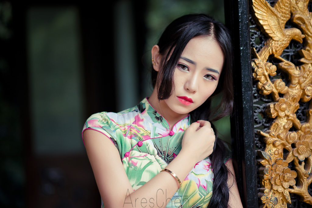 旗袍女子的游园记  第1张