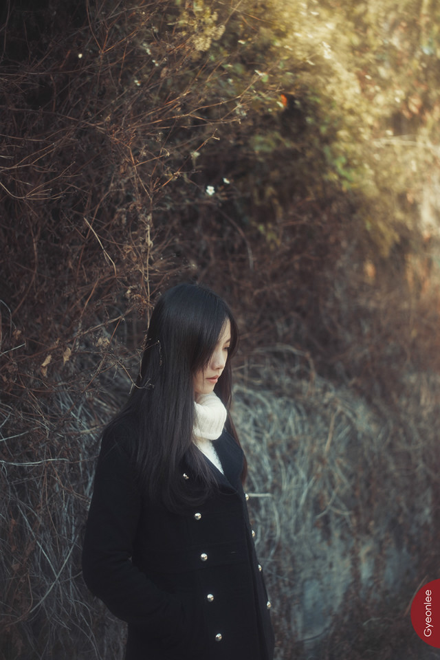 冬日暖人心窝的甜美女子  第1张